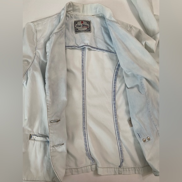 Polo wear brand women’s light jacket acid wash - Picture 11 of 13